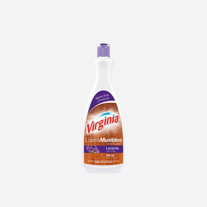 Lustramuebles Crema Tradicional Virginia Lavanda 500ml