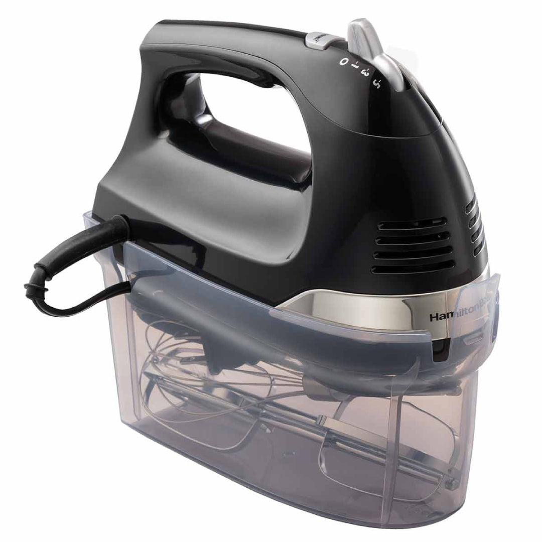 Batidora de Mano Hamilton Beach 62635 6 Velocidades Con Quickburst Color Negro/croma