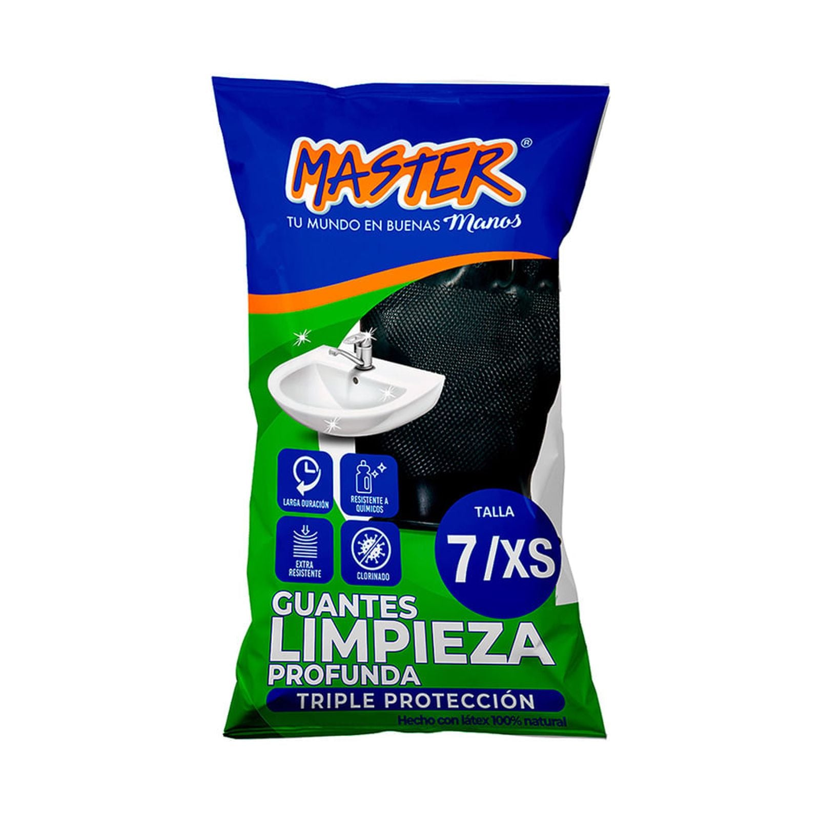 Master Guante para Limpieza Profunda Talla 7