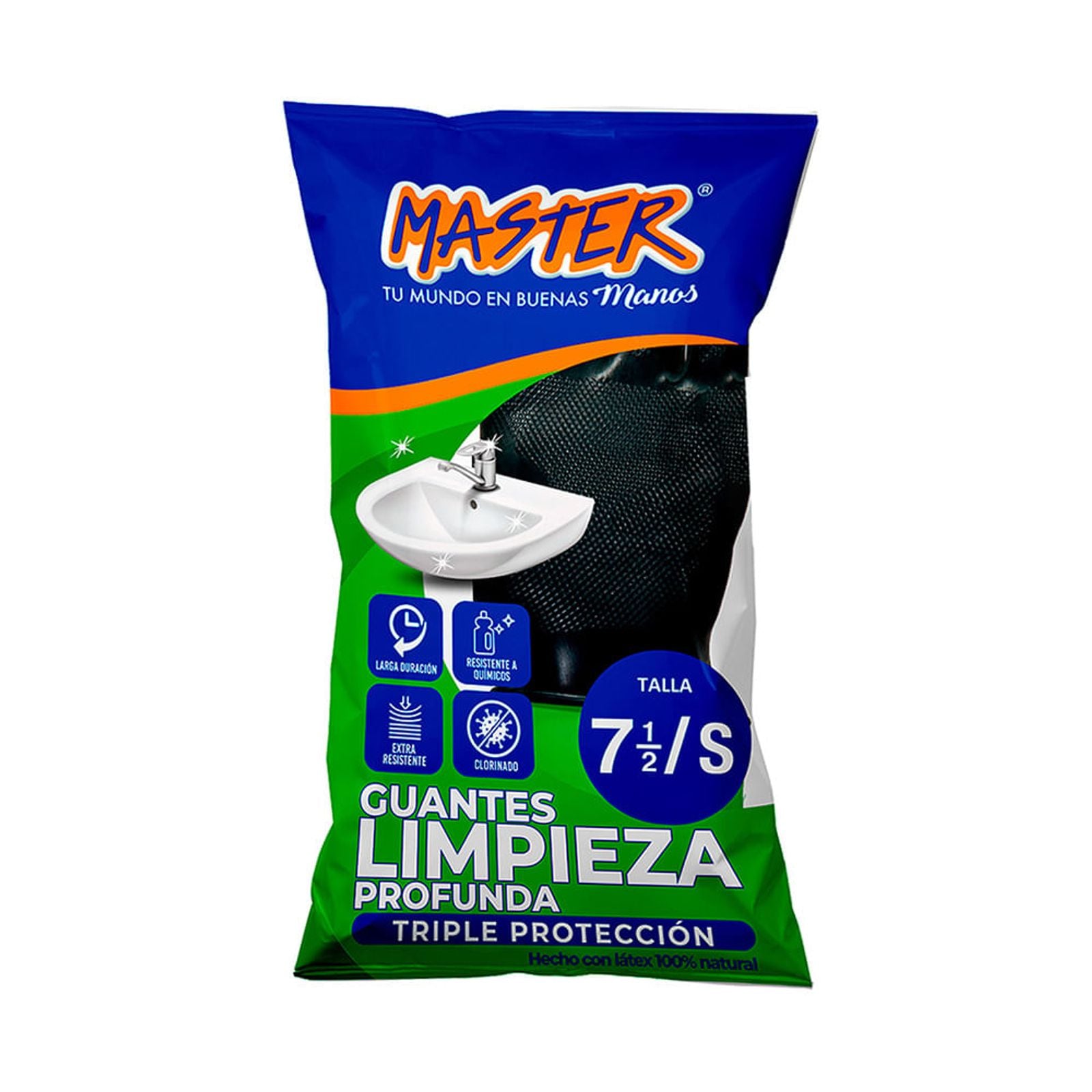 Master Guante para Limpieza Profunda Talla 7.5