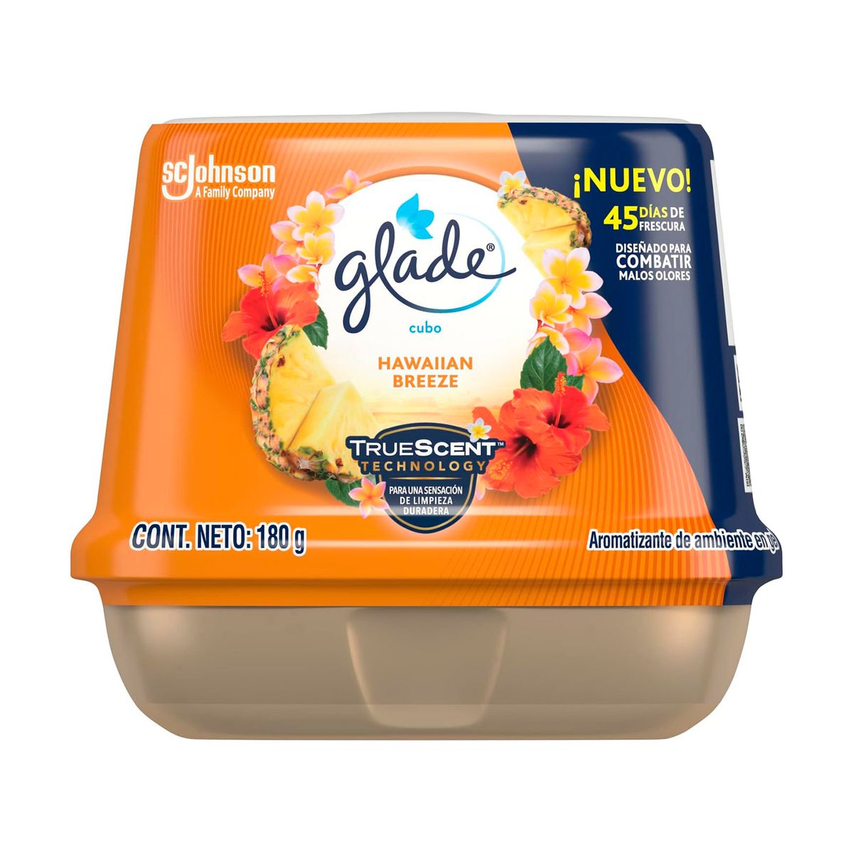 Glade Gel Cubo Hawaian Breeze 180gr