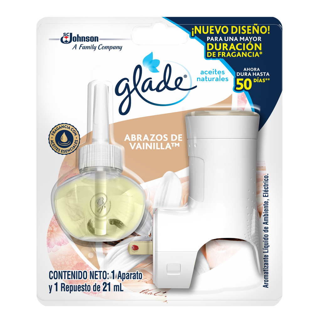 Glade Aceites Naturales Maq+Repuesto