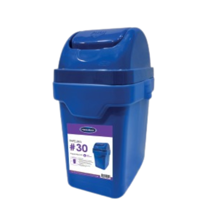 Papelera T/vaiven 30Lt Prolimso