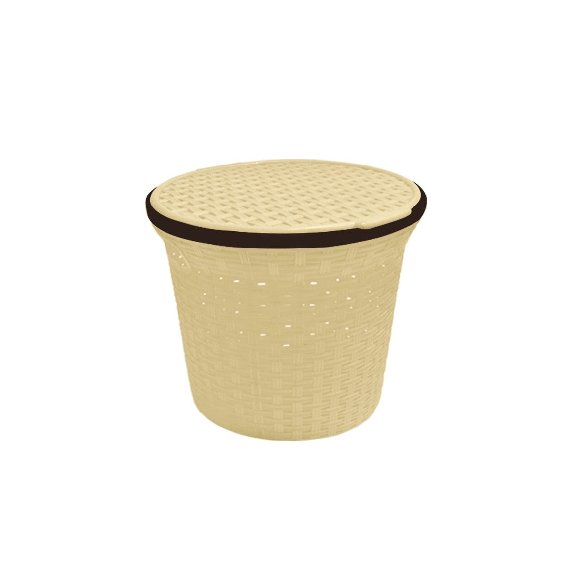 Cesto Ratán Mediano Redondo