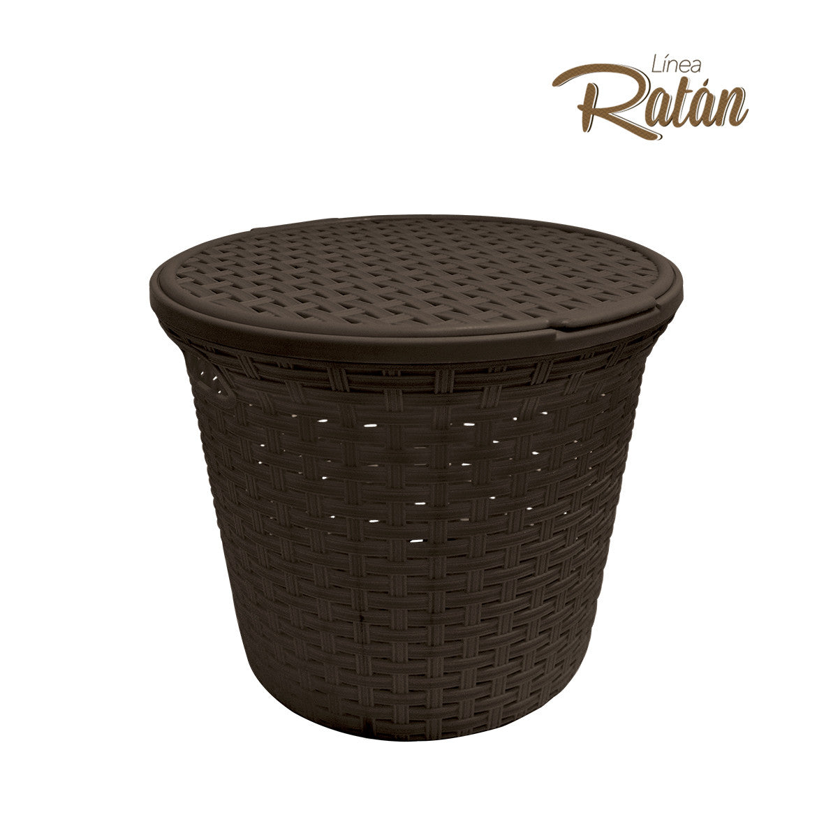 Cesto Ratán Mediano Redondo