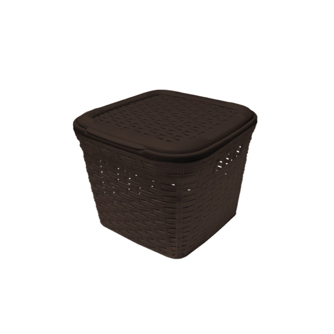 Cesto Ratán Mediano Cuadrado