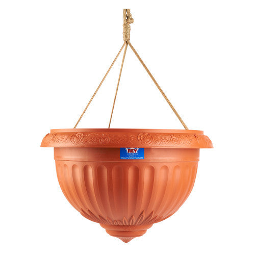 Maceta Rosa Grande Colgante