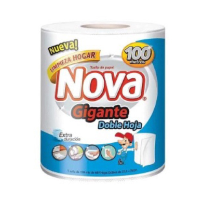 Paño Nova Gigante Doble Hoja 100mt