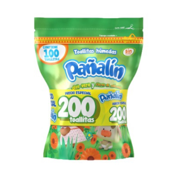 Pañalin Paño Humedo x200