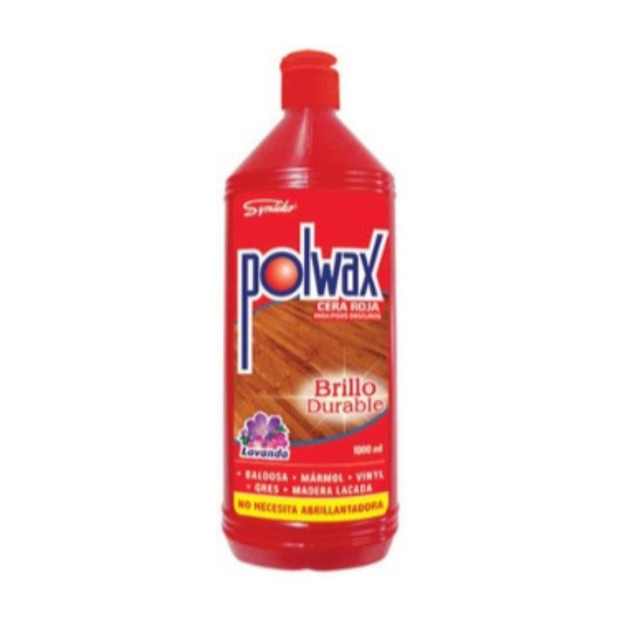 Cera Polwax Pisos Flotantes Roja Gl