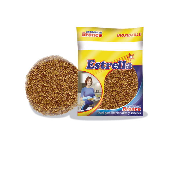 Estropajo de Bronce Estrella