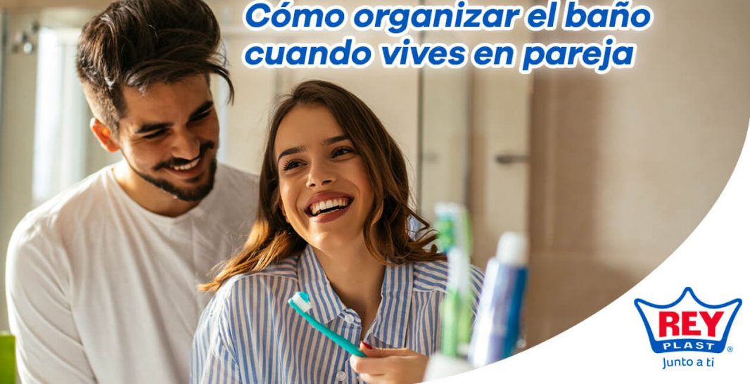 ¿Cómo organizar el baño cuando vives en pareja?