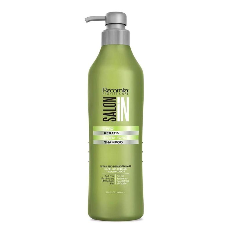 Salon In Keratin Pack: Shampoo + Acondicionador + Tratamiento