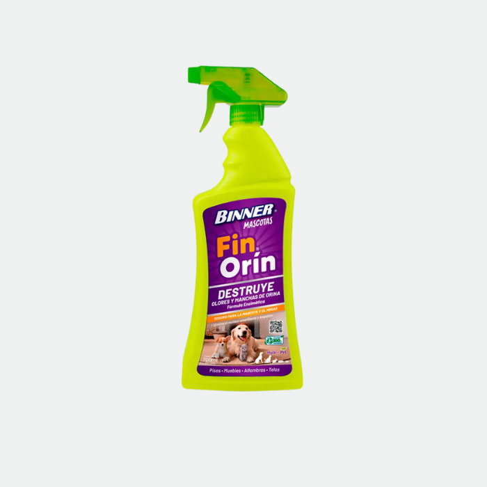 Binner Destruye Olores y Manchas de Orina Fin Orin Mascotas