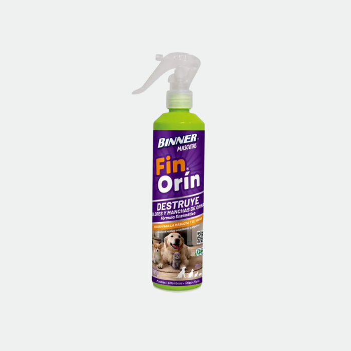 Binner Destruye Olores y Manchas de Orina Fin Orin Mascotas