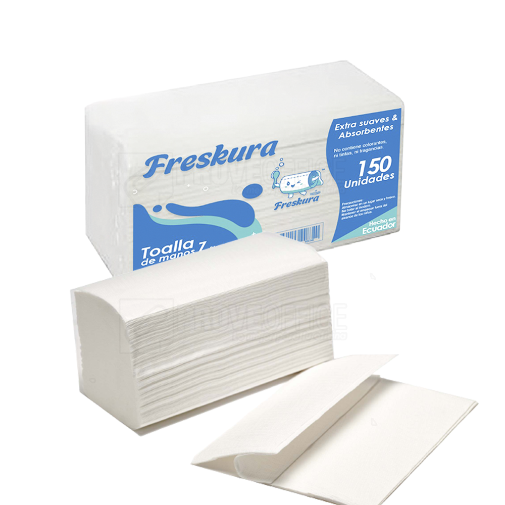 Freskura Toalla Doblada en Z Pqx150