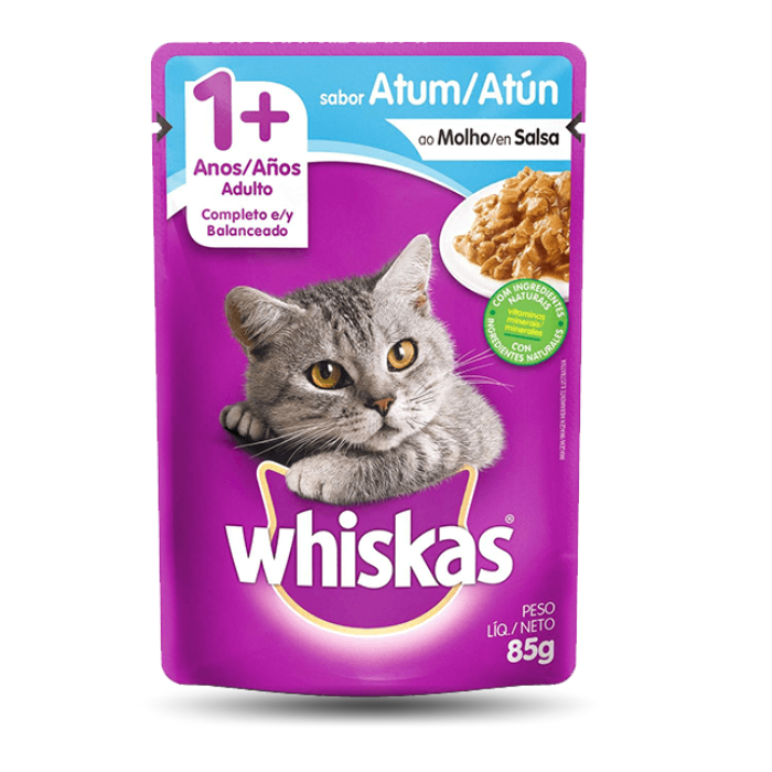 Whiskas Alimento Húmedo para Gato Atún 85 g