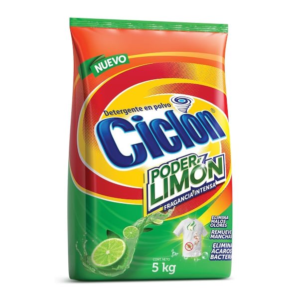 Ciclon Detergente en Polvo 5 Kg