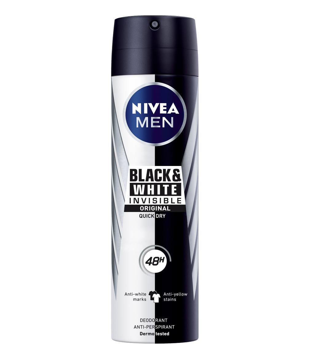 Nivea Men Black And White Desodorante en Spray 150 ML