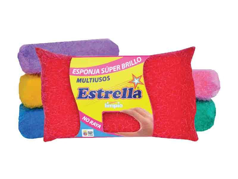 Esponja Súper Brillo Estrella